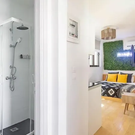 Downtown 22Sqm Green Nest King-Size Bed Athen Exterior foto