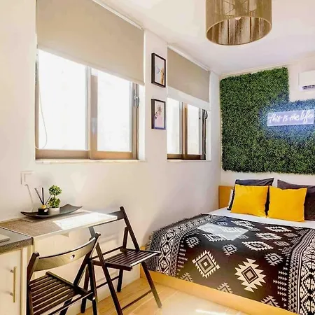 Downtown 22Sqm Green Nest King-Size Bed Athen Exterior foto